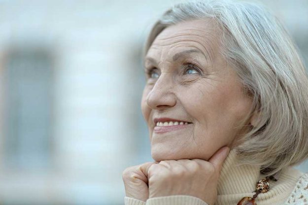 Beautiful senior woman Beautiful senior woman