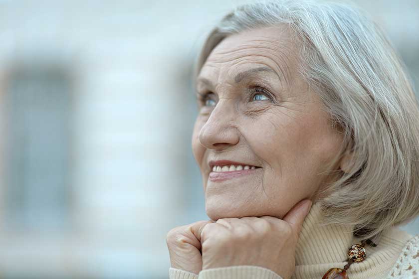 Beautiful senior woman